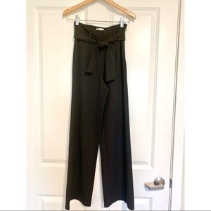 Leith High Waist Belted Pants